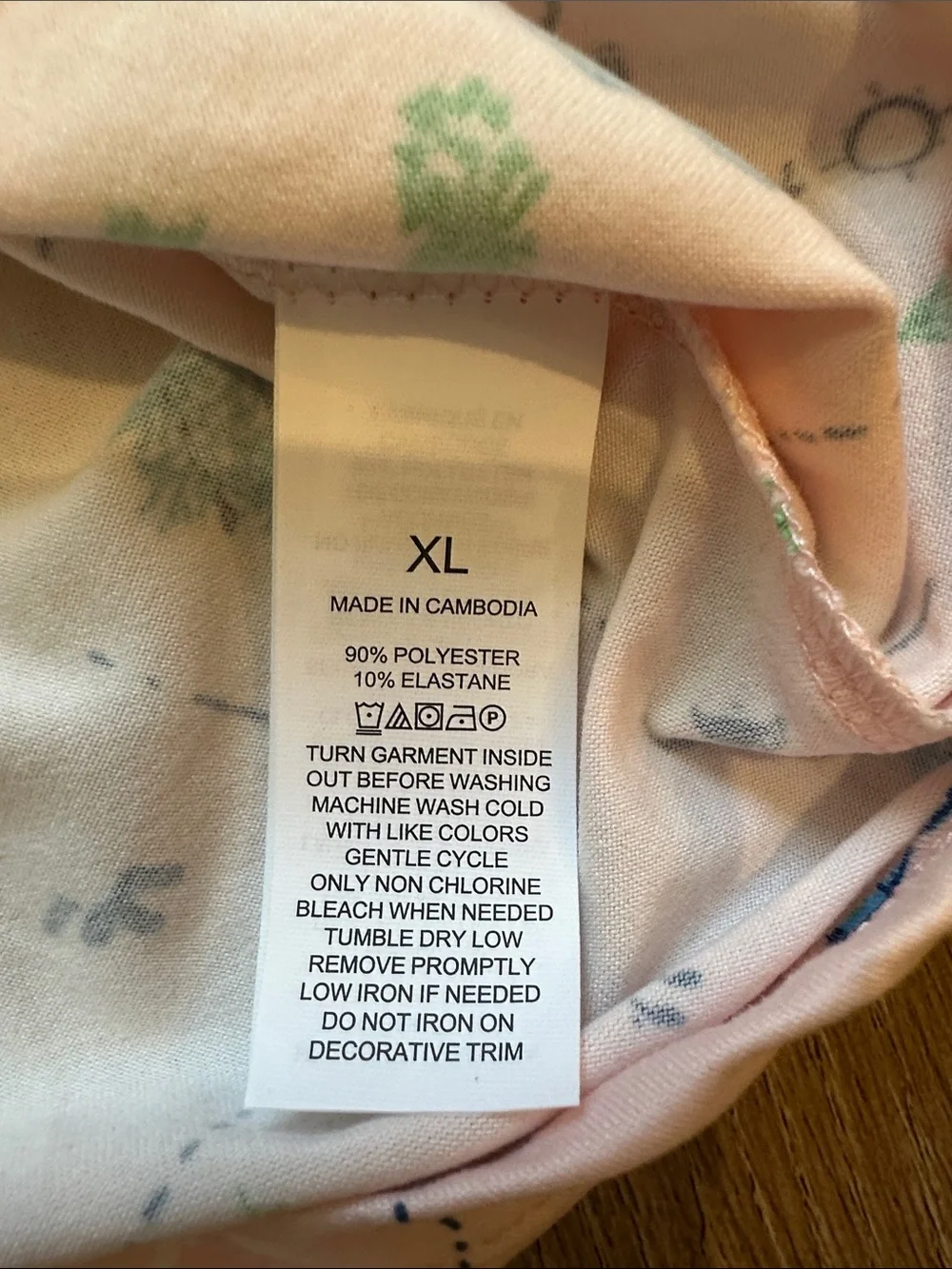 kate spade Light Pink Camp-Print Short Pajama Set